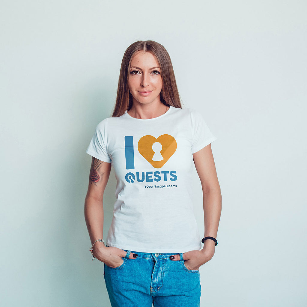 "I Love Quests" | 60out T-Shirt (Blue)