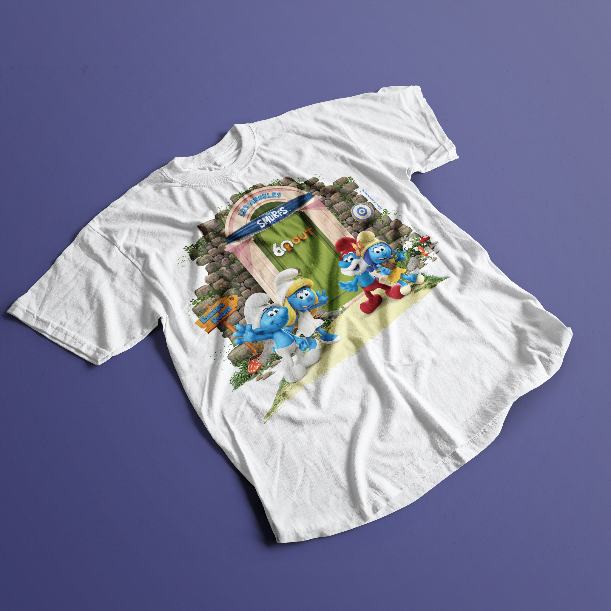 "The Smurfs" / 60out T-shirt