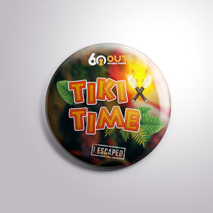 "I Escaped Tiki Time" | Pin